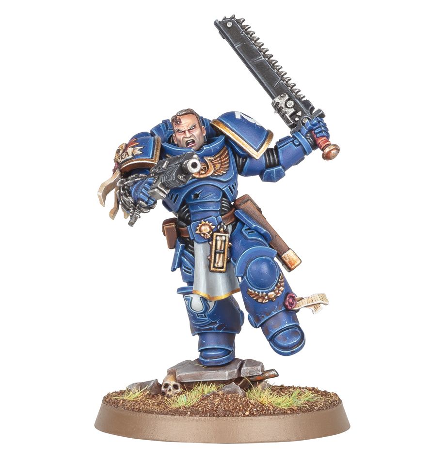 Limitiert Space Marine Lieutenant Titus Limitiert Space Marine Lieutenant Titus