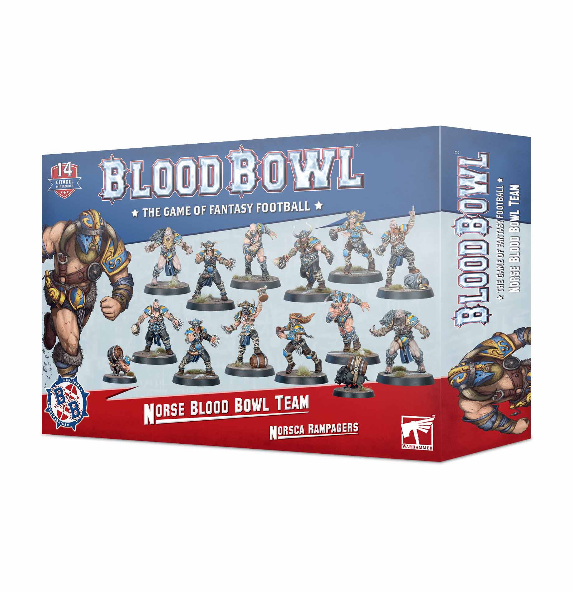 Norse-Team für Blood Bowl: Norsca Rampagers