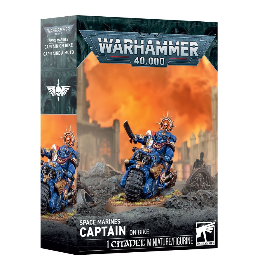SPACE MARINES: CAPTAIN AUF BIKE
