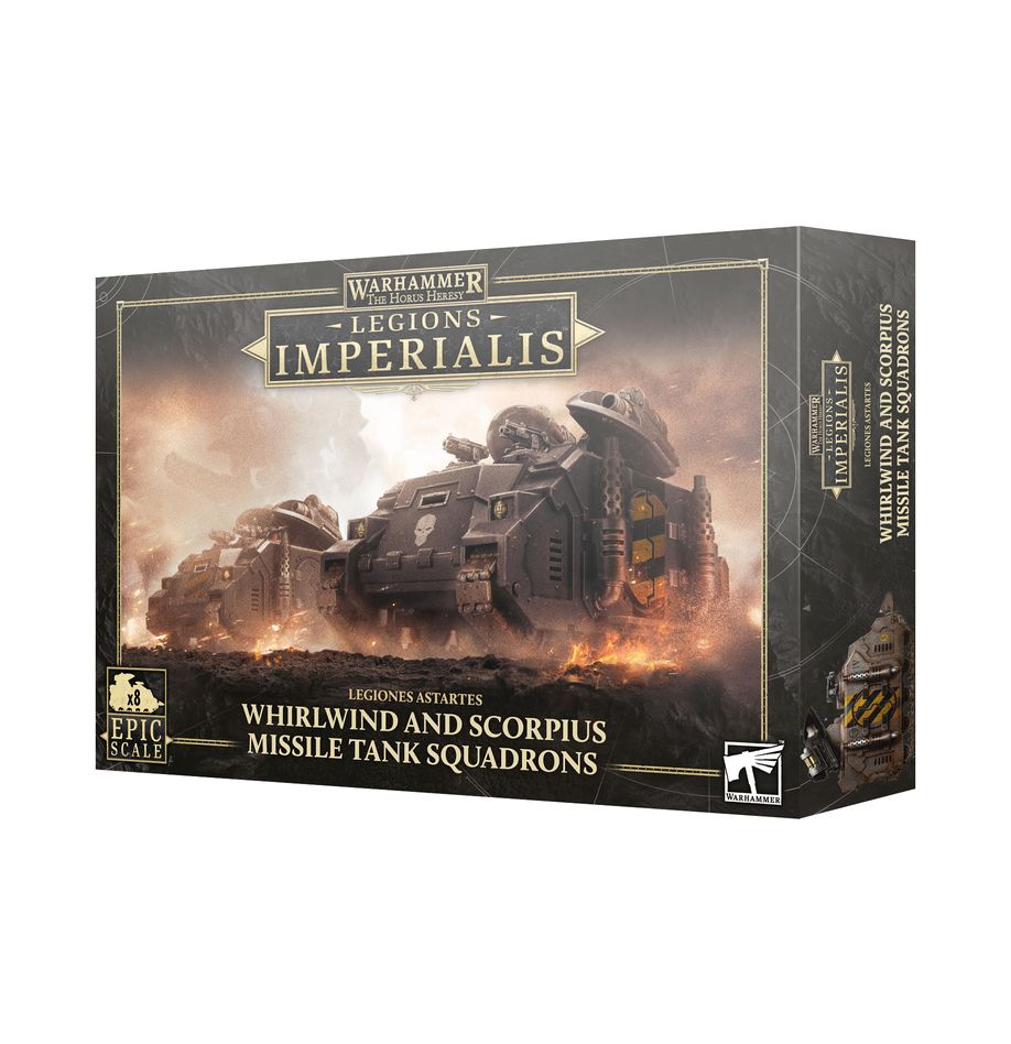 Legions Imperialis: Whirlwind and Scorpius Missile Tank Squadrons