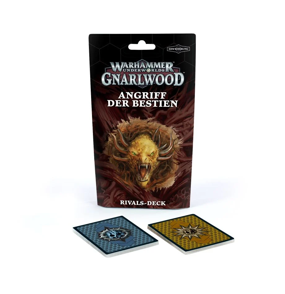 Warhammer Underworlds: Gnarlwood – Rivals-Deck Angriff der Bestien (DE)