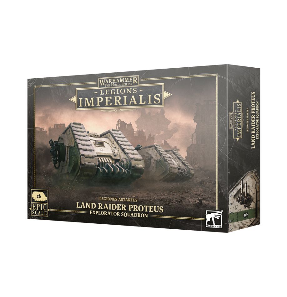 LEGIONS IMPERIALIS: LAND RAIDER PROTEUS EXPLORATOR SQUADRON LEGIONS IMPERIALIS: LAND RAIDER PROTEUS EXPLORATOR SQUADRON