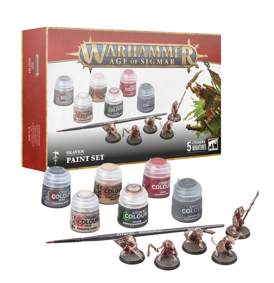 Bemalset der Skaven Bemalset der Skaven