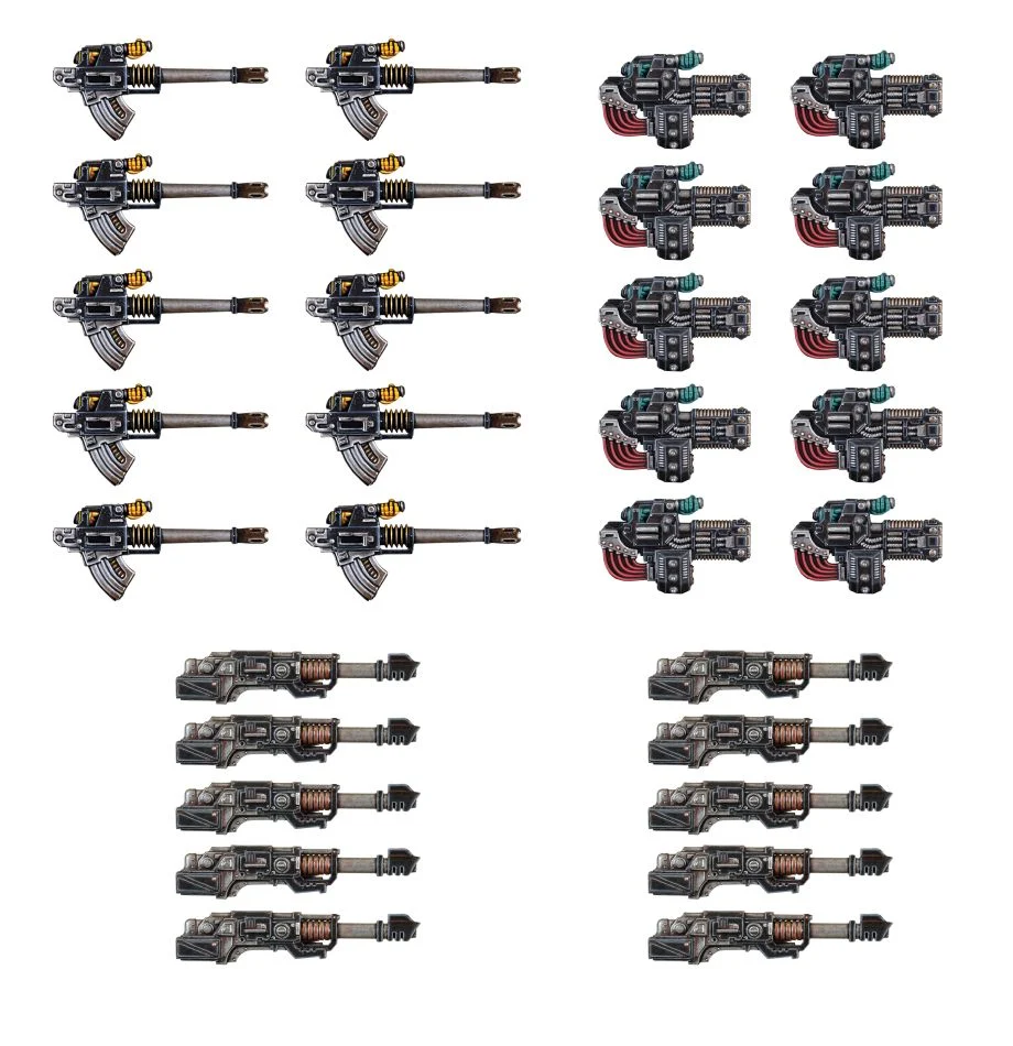 Upgradeset Schwere Waffen – Volkit-Kalverinen, Laserkanonen und Maschinenkanonen Upgradeset Schwere Waffen – Volkit-Kalverinen, Laserkanonen und Maschinenkanonen