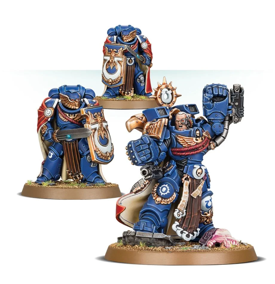 Marneus Calgar mit Victrix-Ehrengarde Marneus Calgar mit Victrix-Ehrengarde