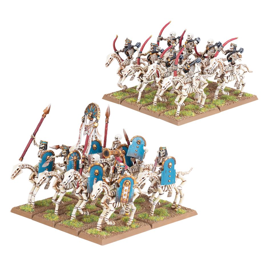 TOMB KINGS OF KHEMRI: SKELETTREITER / BOGENREITER TOMB KINGS OF KHEMRI: SKELETTREITER / BOGENREITER