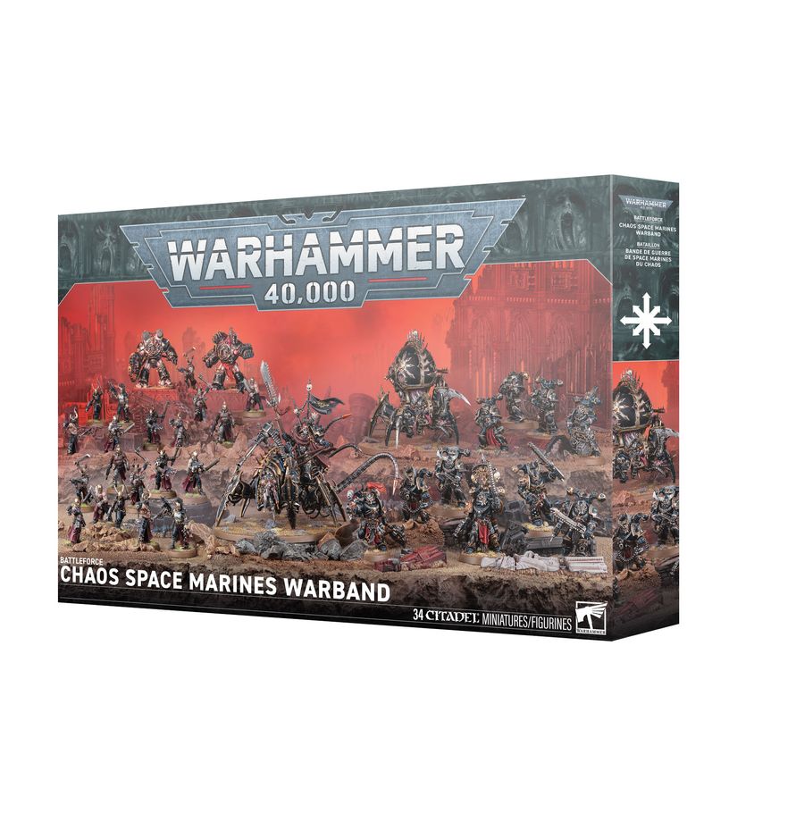 Streitmacht einer Kriegerschar der Chaos Space Marines
