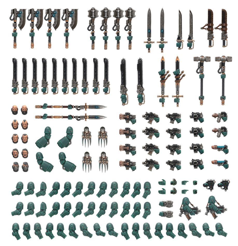 Horus Heresy - Nahkampfwaffen-Upgradeset Horus Heresy - Nahkampfwaffen-Upgradeset