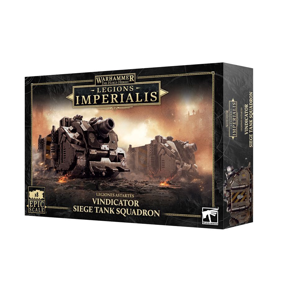 Legions Imperialis: Vindicator Siege Tank Squadron Legions Imperialis: Vindicator Siege Tank Squadron