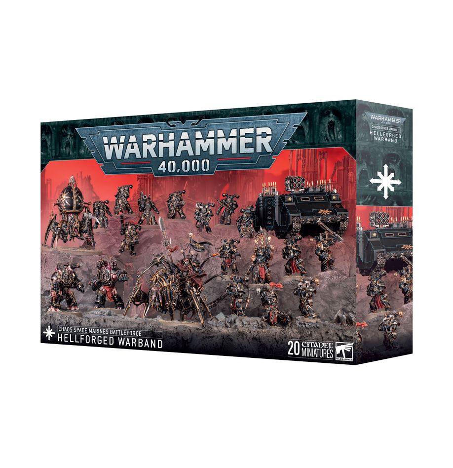Streitmacht der Chaos Space Marines: Höllengeschmiedete Kriegerschar Streitmacht der Chaos Space Marines: Höllengeschmiedete Kriegerschar
