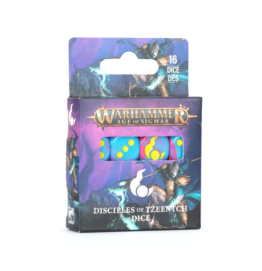 AGE OF SIGMAR:DISCIPLES OF TZEENTCH DICE