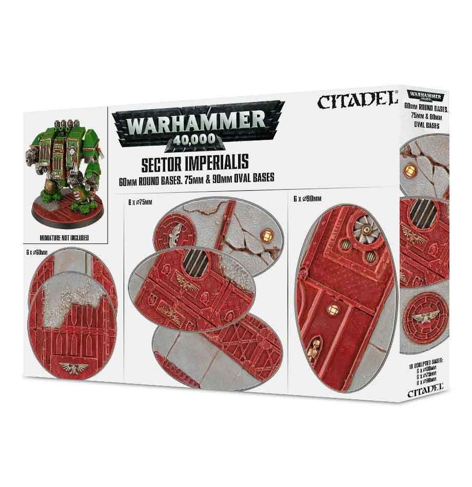 Sector Imperialis: Rundbases (60 mm) & Ovalbases (75 & 90 mm) Sector Imperialis: Rundbases (60 mm) & Ovalbases (75 & 90 mm)