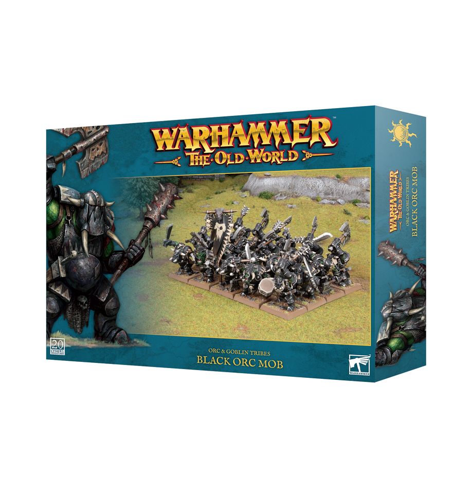 ORC & GOBLIN TRIBES: BLACK ORC MOB ORC & GOBLIN TRIBES: BLACK ORC MOB
