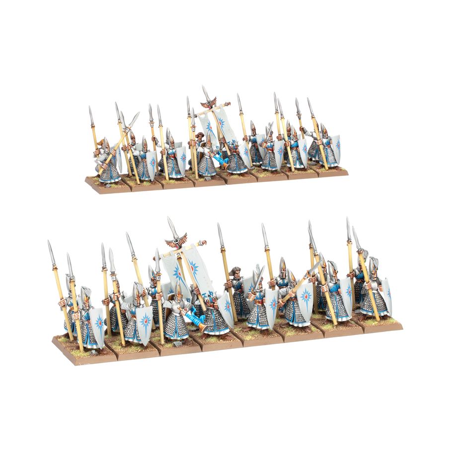 HIGH ELF REALMS: Elfische Speerträger HIGH ELF REALMS: Elfische Speerträger