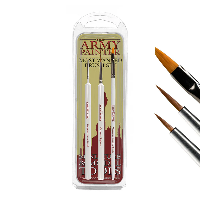 The Army Painter - Most Wanted Brush Set The Army Painter - Most Wanted Brush Set