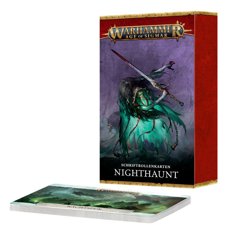 Schriftrollenkarten: Nighthaunt Schriftrollenkarten: Nighthaunt