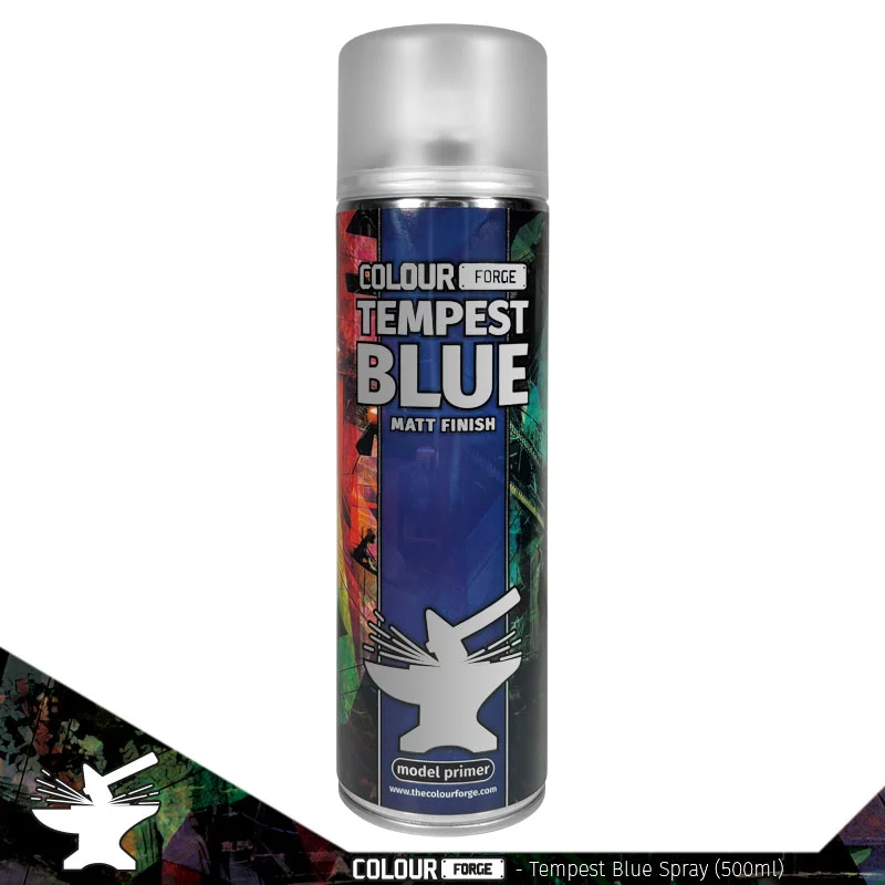 Colour Forge Spray: Tempest Blue (500ml) Colour Forge Spray: Tempest Blue (500ml)