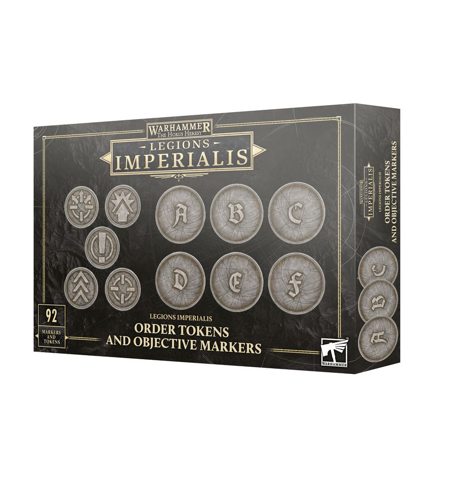 Legions Imperialis: Order Tokens and Objective Markers