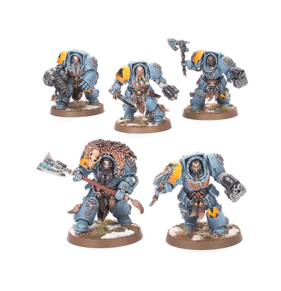 SPACE WOLVES:Wolfsgarde-Terminatoren SPACE WOLVES:Wolfsgarde-Terminatoren