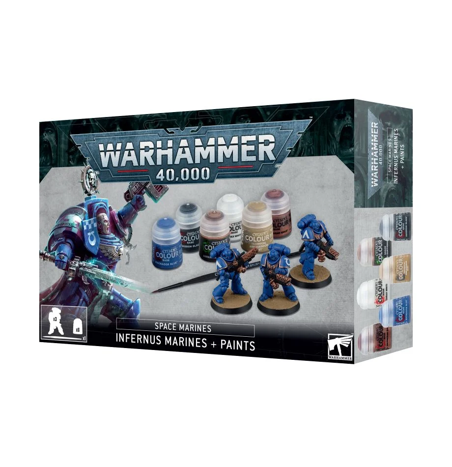 Space Marines: Infernus-Marines + Farbset Space Marines: Infernus-Marines + Farbset
