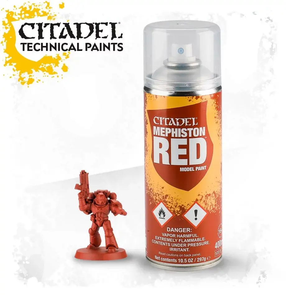 Spray: Mephiston Red Spray: Mephiston Red