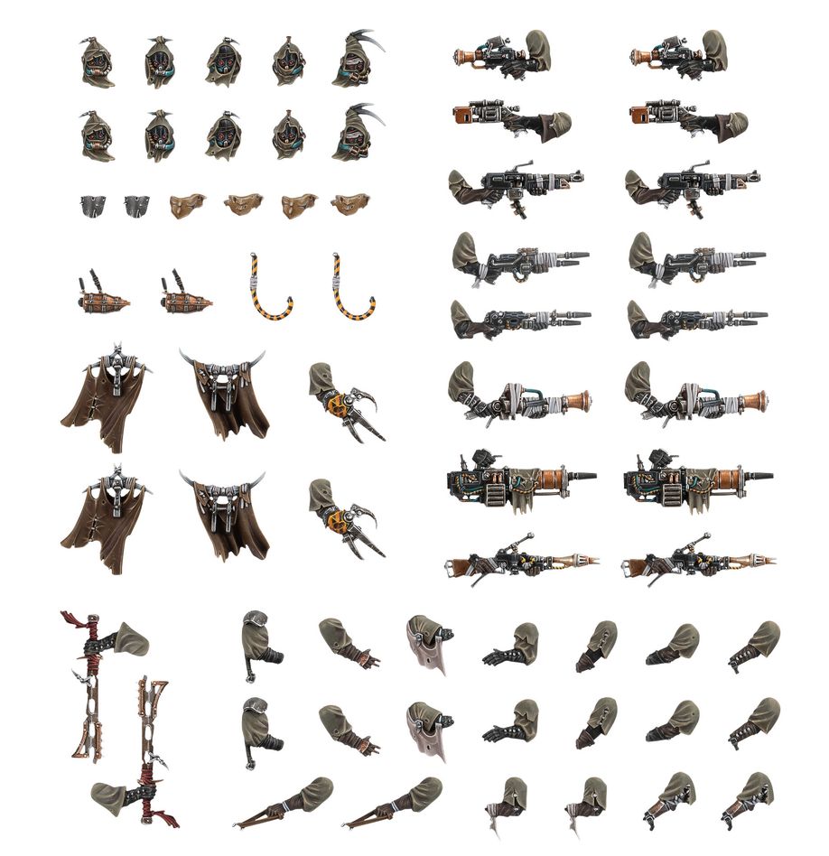 Necromunda Waffen & Upgrades für Ash Waste Nomads Necromunda Waffen & Upgrades für Ash Waste Nomads