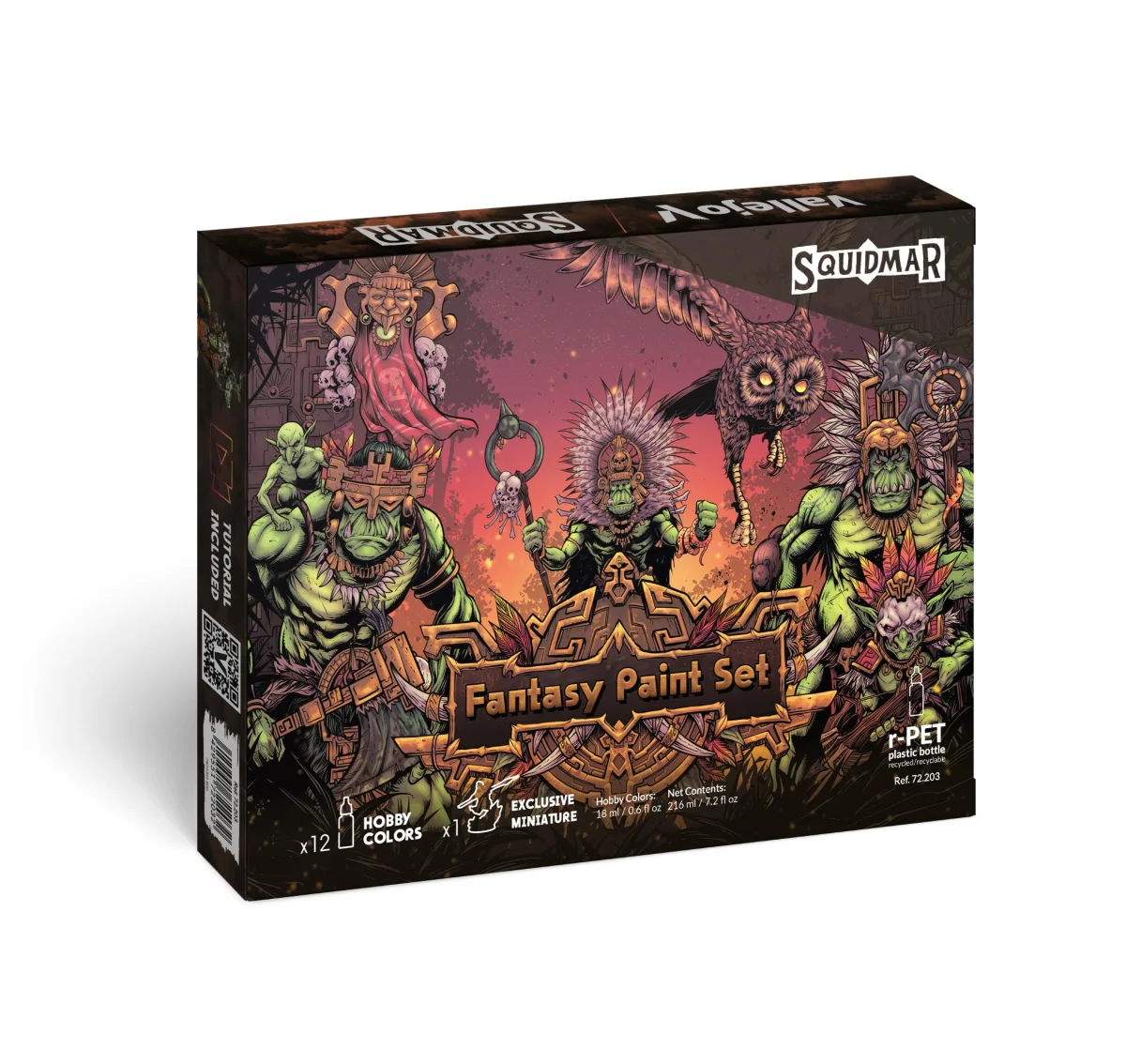 Squidmar x Vallejo - Fantasy Paint Set Squidmar x Vallejo - Fantasy Paint Set