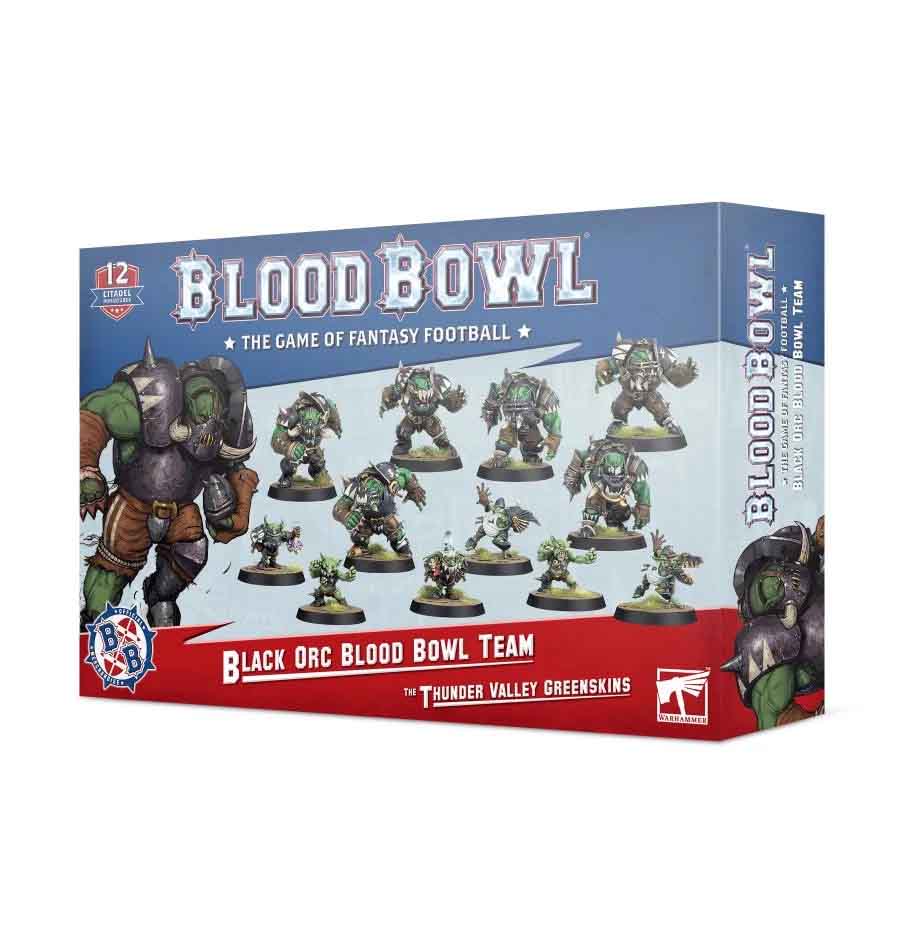 Black-Orc-Team: Die Thunder Valley Greenskins (Gussrahmen)