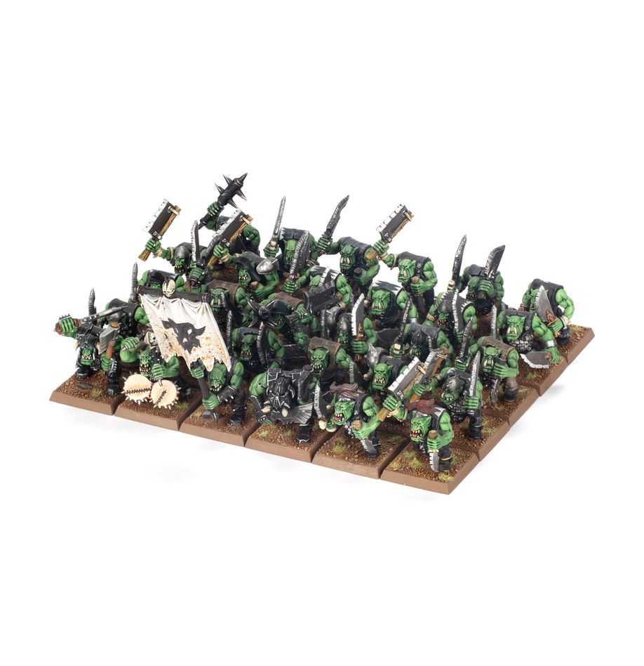 ORC & GOBLIN TRIBES: ORC BOYZ MOB ORC & GOBLIN TRIBES: ORC BOYZ MOB