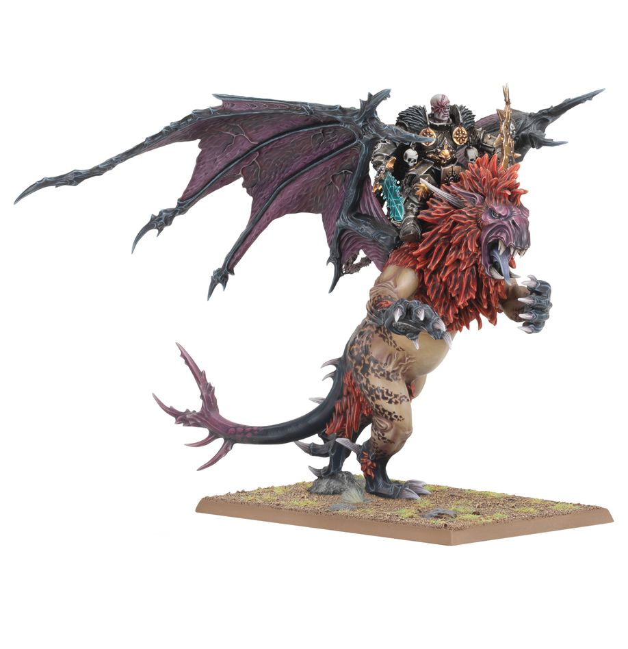 WARRIORS OF CHAOS: LORD ON MANTICORE WARRIORS OF CHAOS: LORD ON MANTICORE