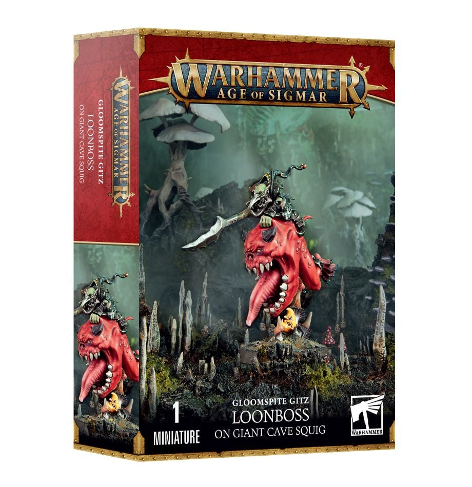 Loonboss auf Giant Cave Squig Loonboss auf Giant Cave Squig