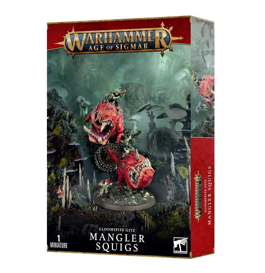 Kettensquigs / Loonboss auf Mangler Squigs Kettensquigs / Loonboss auf Mangler Squigs