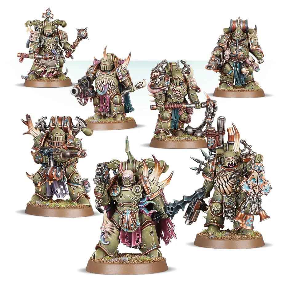 Plague Marines / Seuchenmarines