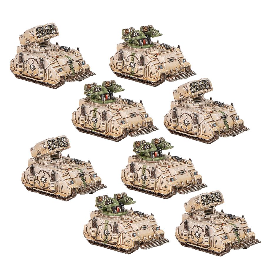 Legions Imperialis: Whirlwind and Scorpius Missile Tank Squadrons Legions Imperialis: Whirlwind and Scorpius Missile Tank Squadrons