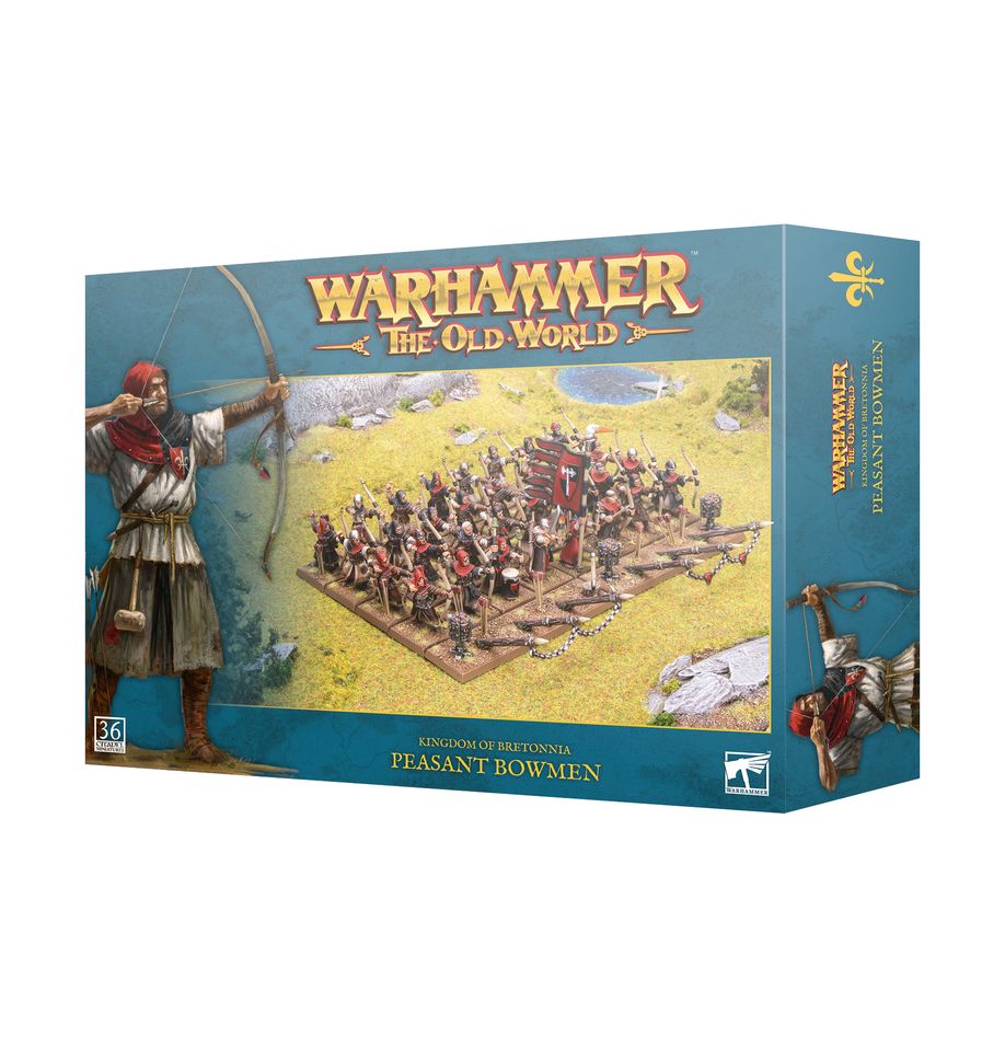 KINGDOM OF BRETONNIA: PEASANT BOWMEN KINGDOM OF BRETONNIA: PEASANT BOWMEN