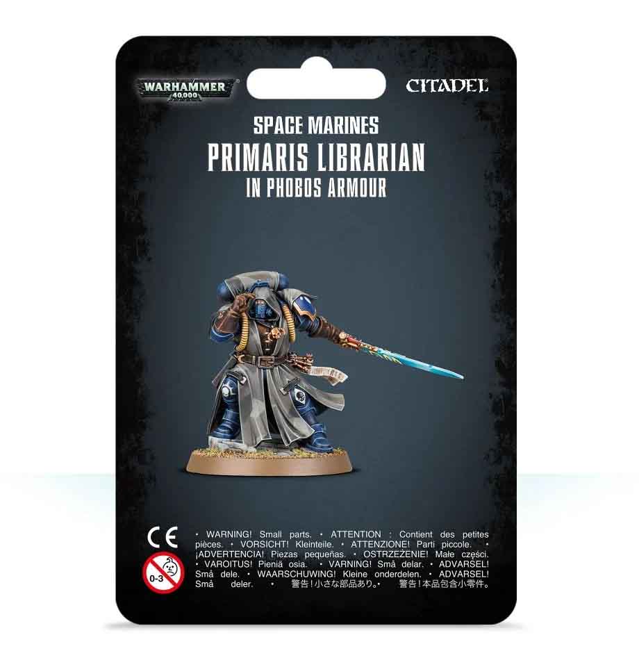 Primaris Librarian in Phobos-Rüstung Primaris Librarian in Phobos-Rüstung