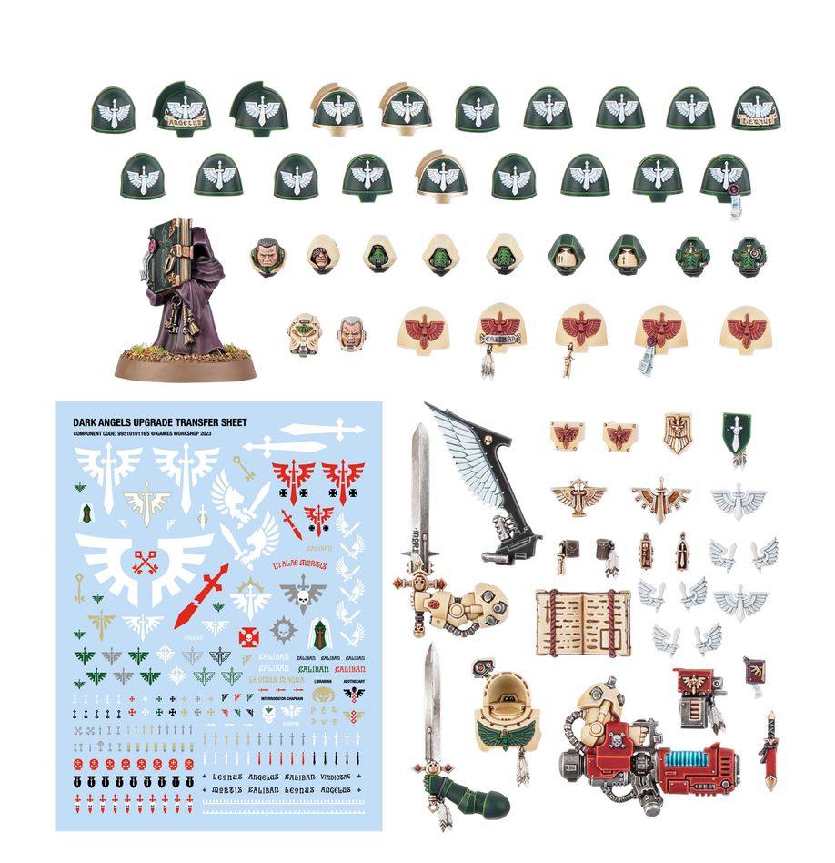 UPGRADES UND ABZIEHBILDER DER DARK ANGELS UPGRADES UND ABZIEHBILDER DER DARK ANGELS