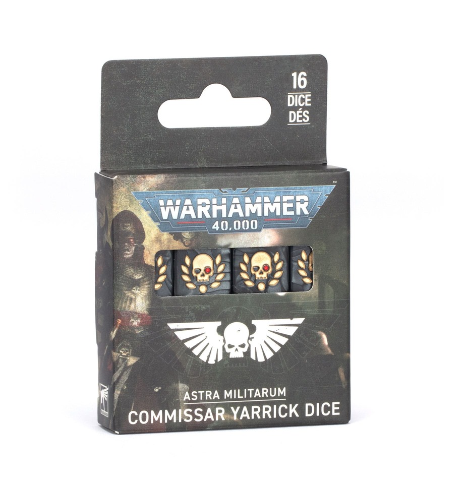 ASTRA MILITARUM: COMMISSAR YARRICK DICE ASTRA MILITARUM: COMMISSAR YARRICK DICE