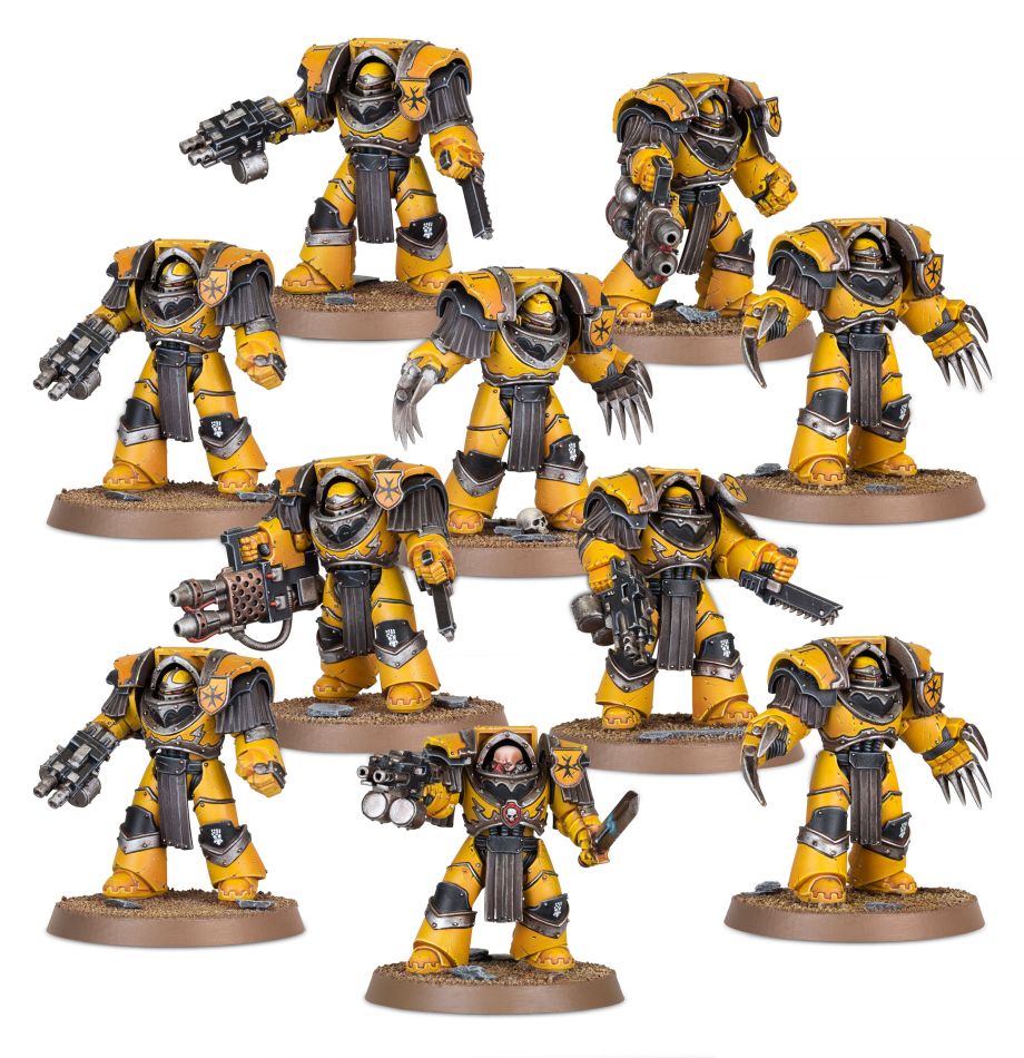 Cataphractii-Legio-Terminatortrupp (Gussrahmen)
