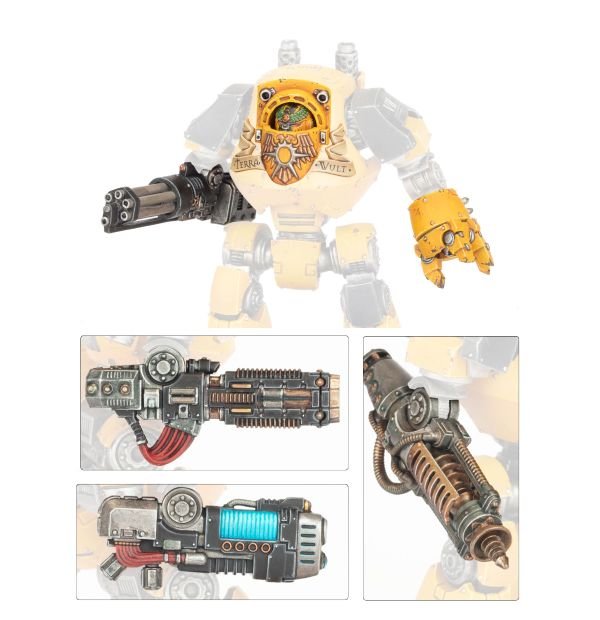 Waffengussrahmen 2 für Contemptor-Dreadnought