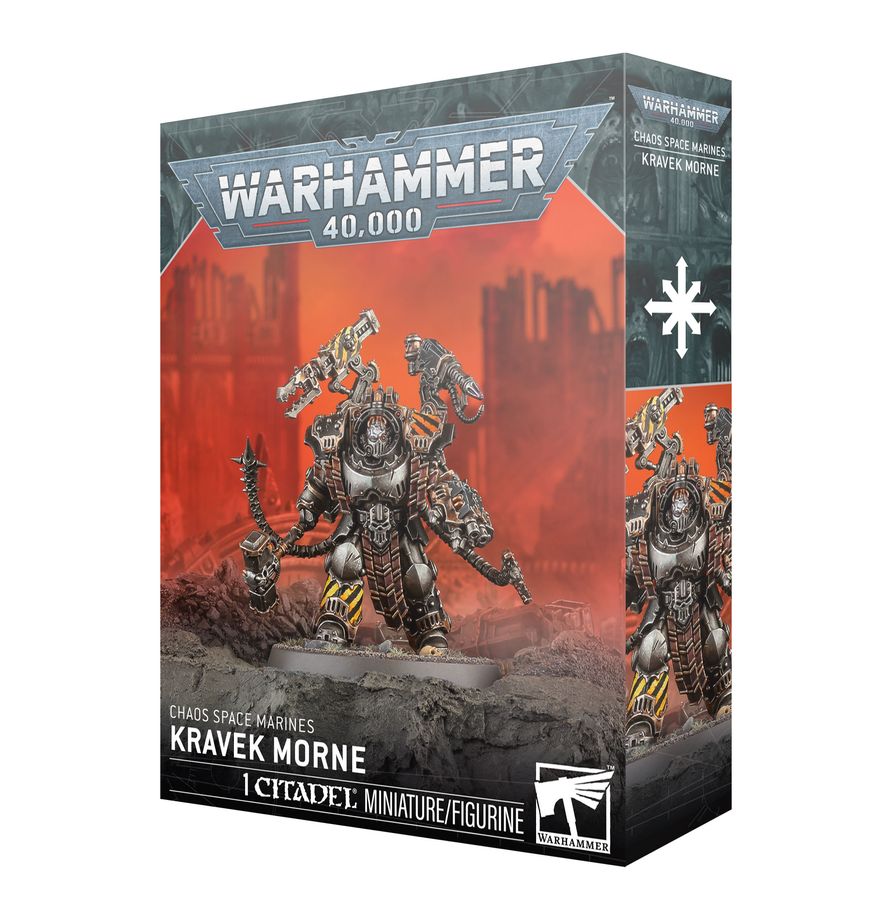 CHAOS SPACE MARINES: Kravek Morne CHAOS SPACE MARINES: Kravek Morne