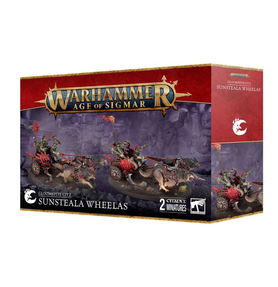 Gloomspite Gitz: Sonn'nräuber-Kriegswag'n Gloomspite Gitz: Sonn'nräuber-Kriegswag'n