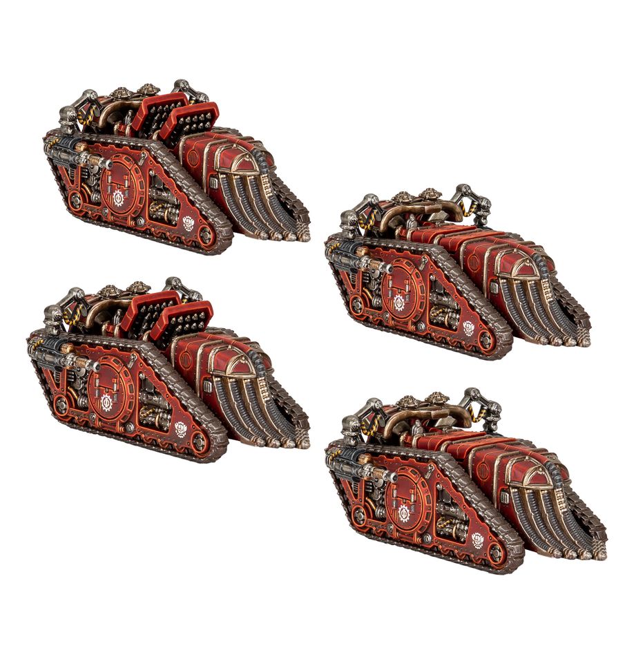 Legions Imperialis: Mechanicum Karacnos Assault Tank Squadron Legions Imperialis: Mechanicum Karacnos Assault Tank Squadron