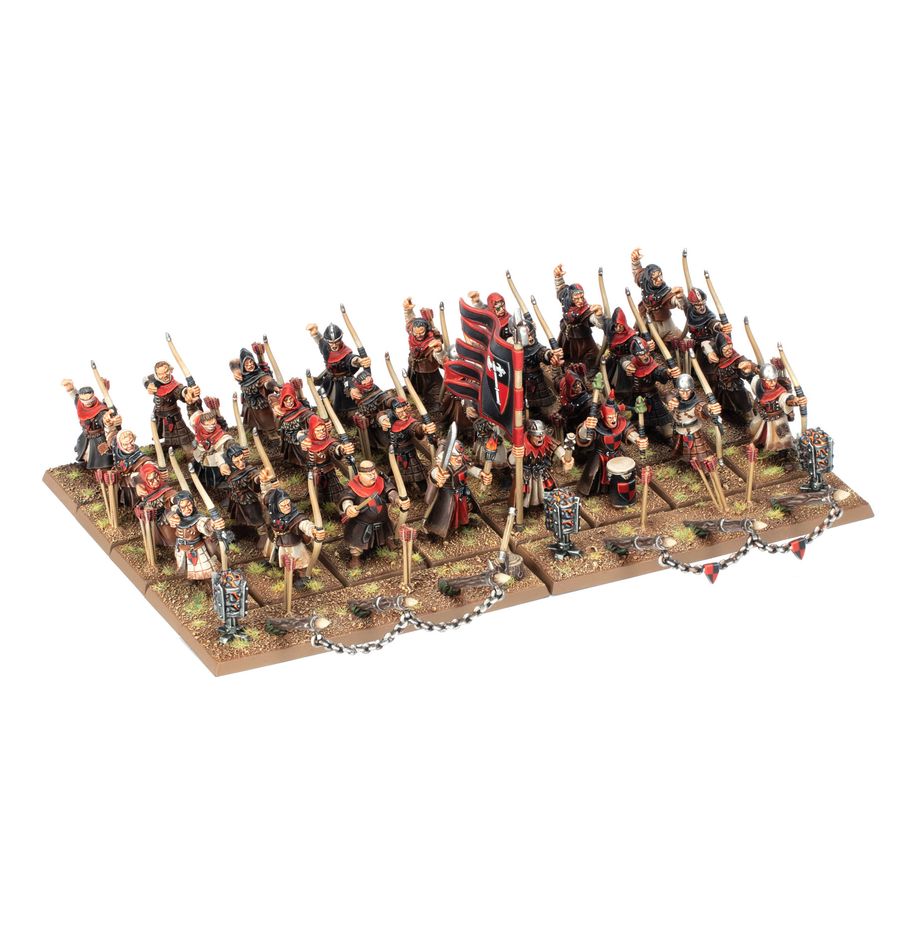 KINGDOM OF BRETONNIA: PEASANT BOWMEN KINGDOM OF BRETONNIA: PEASANT BOWMEN