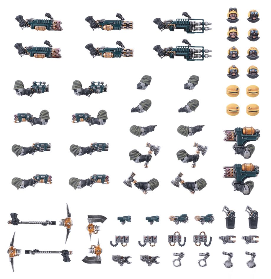 Waffen und Upgrades der Ironhead Squat Prospectors Waffen und Upgrades der Ironhead Squat Prospectors