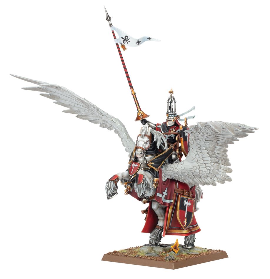 KINGDOM/BRETONNIA: LORD ON ROYAL PEGASUS KINGDOM/BRETONNIA: LORD ON ROYAL PEGASUS