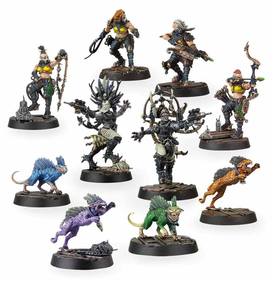Escher Death-maidens und Wyld Runners Escher Death-maidens und Wyld Runners