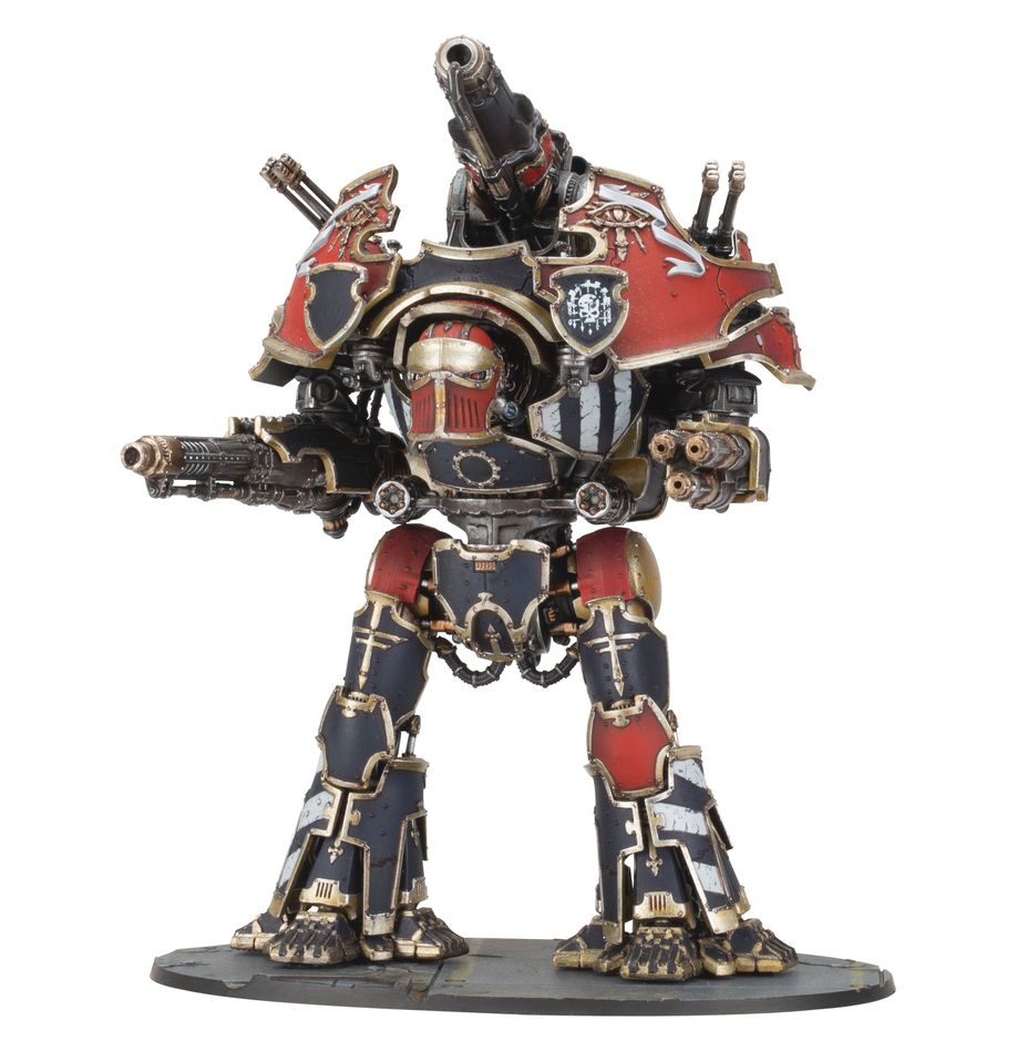 LEGIONS IMPERIALIS: WARBRINGER NEMESIS TITAN MIT QUAKE CANNON, VOLCANO CANNON UND LASER BLASTER LEGIONS IMPERIALIS: WARBRINGER NEMESIS TITAN MIT QUAKE CANNON, VOLCANO CANNON UND LASER BLASTER