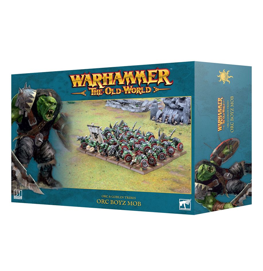 ORC & GOBLIN TRIBES: ORC BOYZ MOB ORC & GOBLIN TRIBES: ORC BOYZ MOB