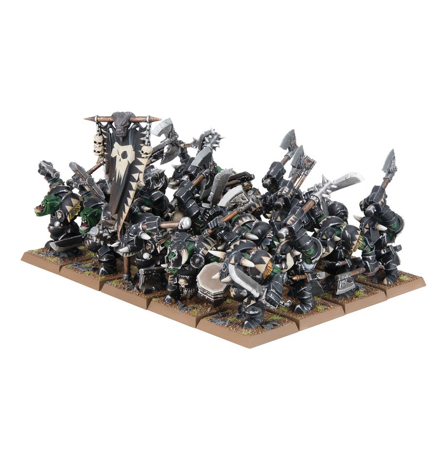 ORC & GOBLIN TRIBES: BLACK ORC MOB ORC & GOBLIN TRIBES: BLACK ORC MOB